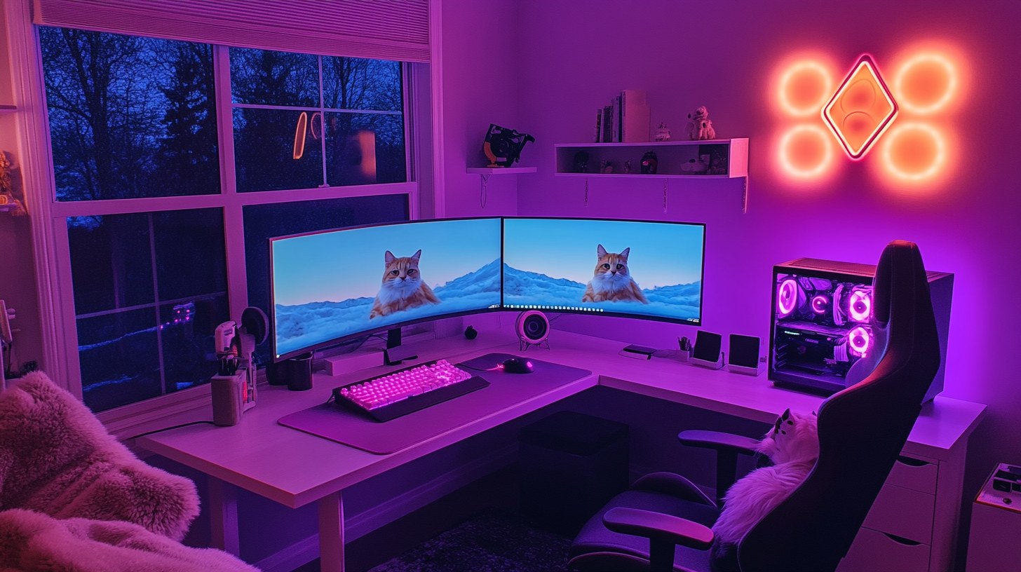 The Ultimate Cat Gaming Room